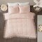 Edge Collections - Cream - Boho Chic Tufted Medallion Coverlet Set for Cozy Bedrooms - 1 Set